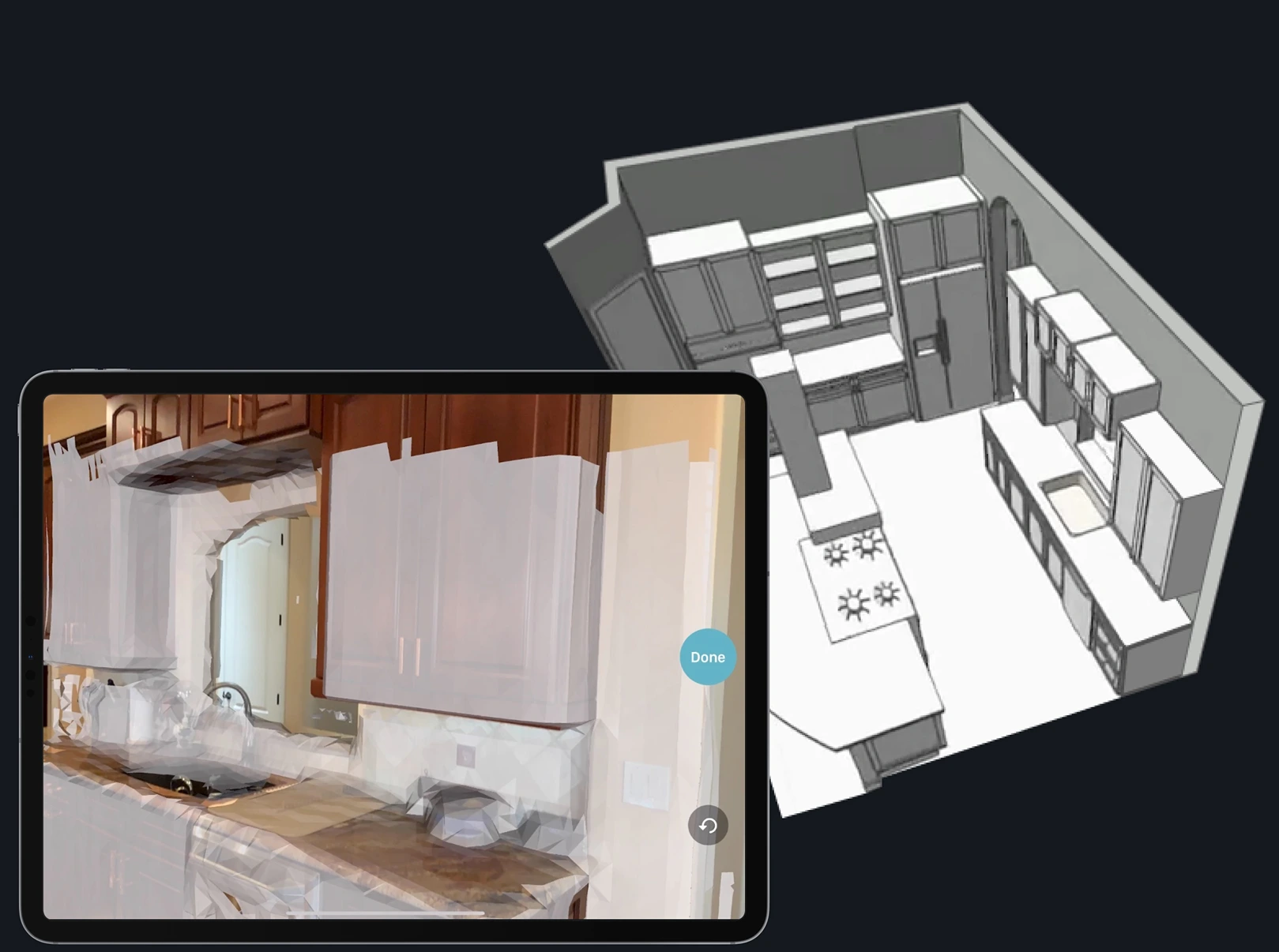 Tablet scanning and Archicad model